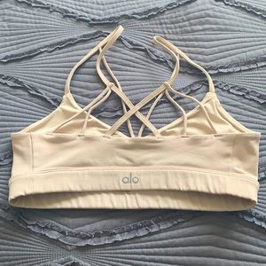 Alo yoga strappy sports bra